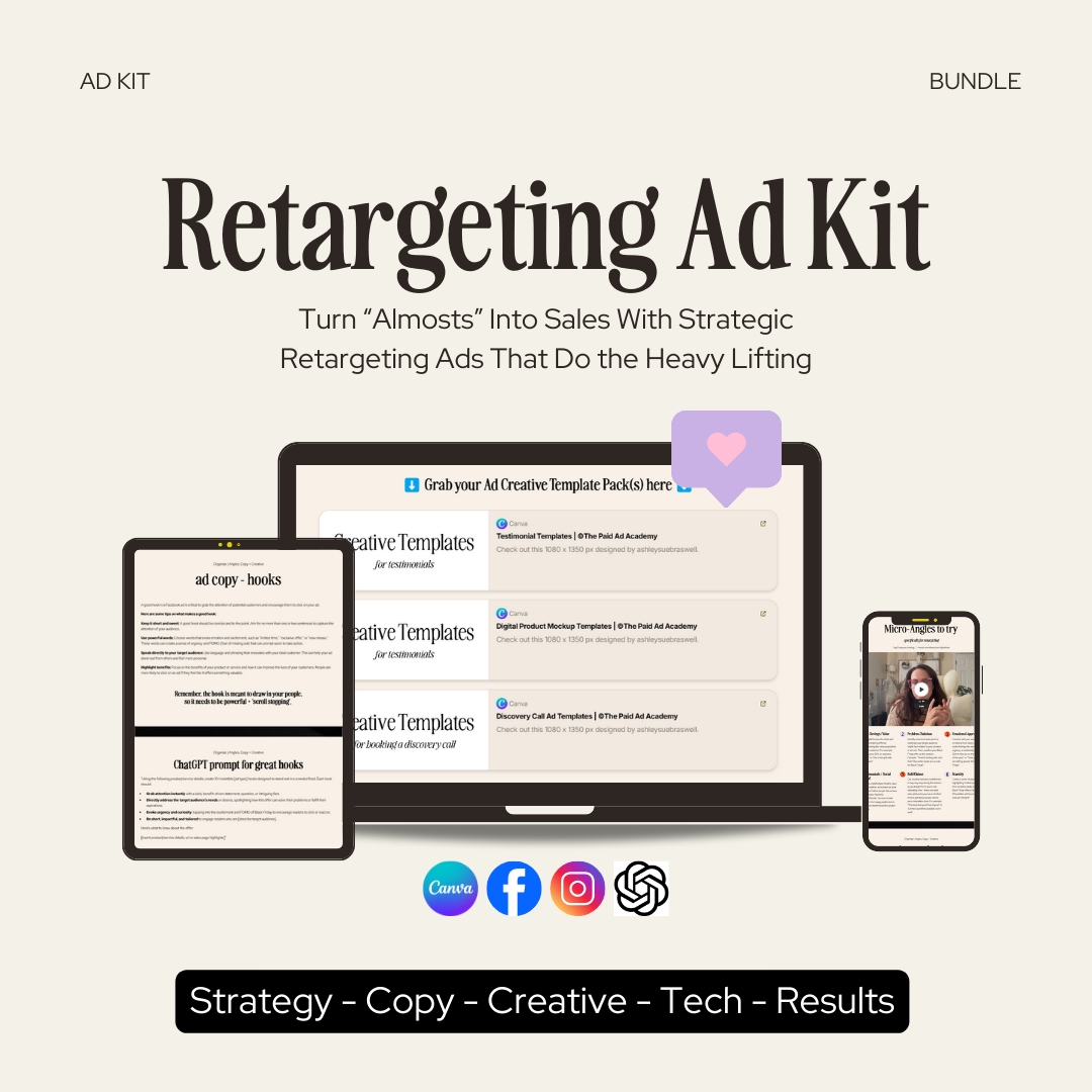 Retargeting Ad Kit