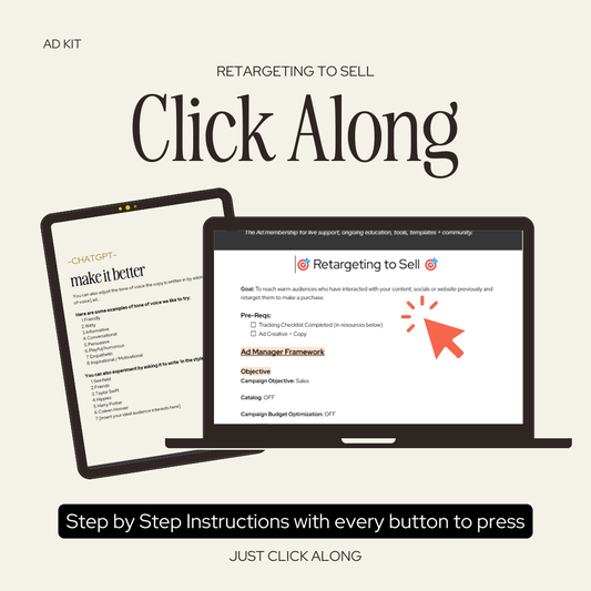 Retargeting to Sell Click Along